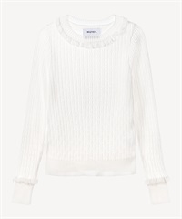 ミックスパターンプルオーバー(white-36)