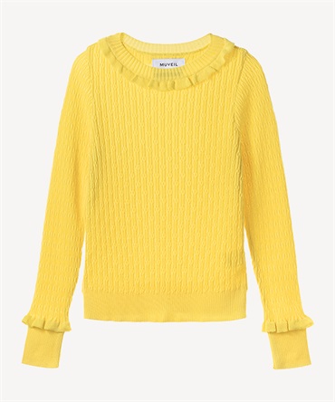 ミックスパターンプルオーバー(yellow-36)