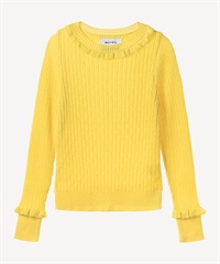 ミックスパターンプルオーバー(yellow-36)