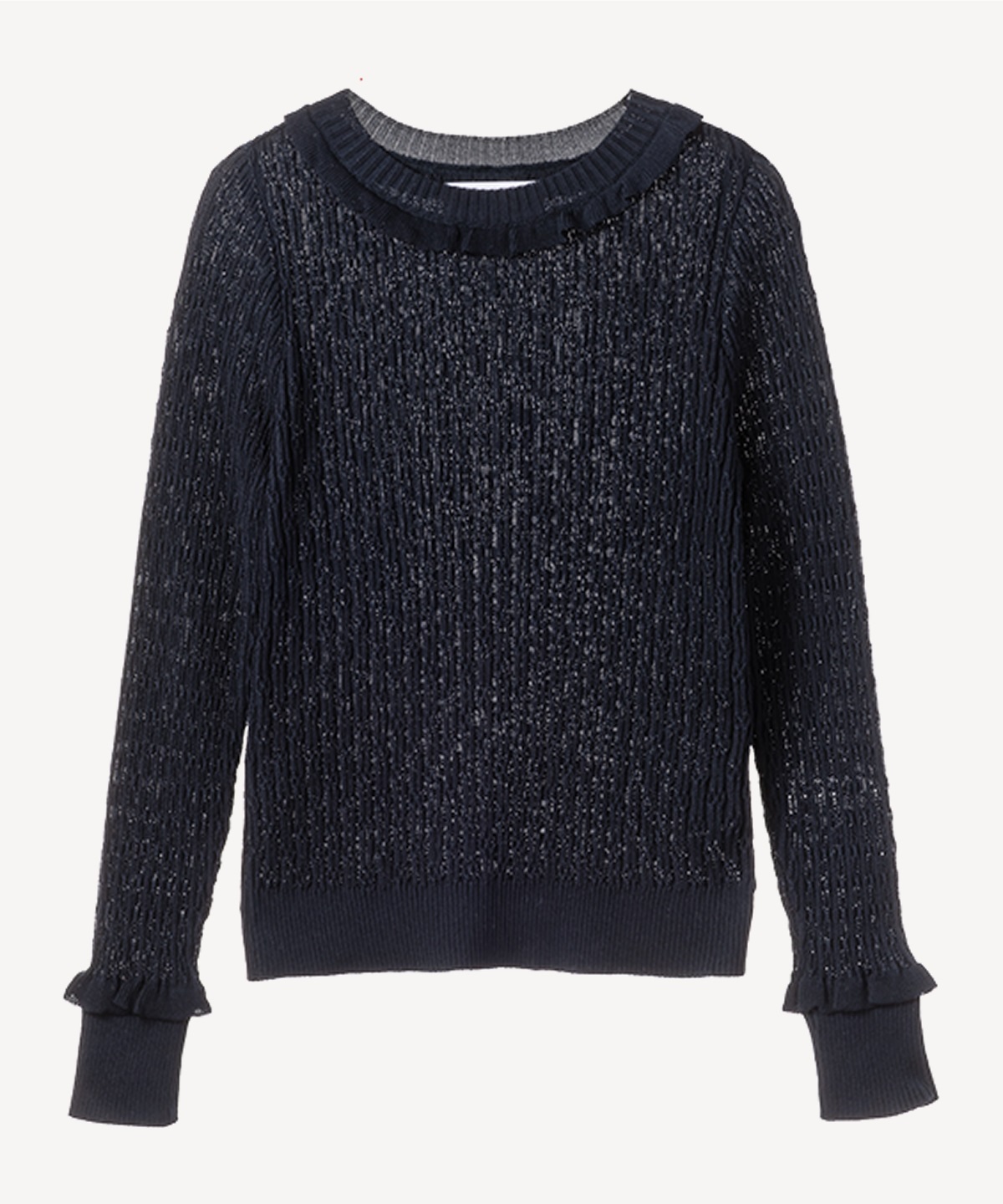 ミックスパターンプルオーバー(navy-36)