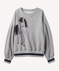 ホーススウェットプルオーバー(gray-36)