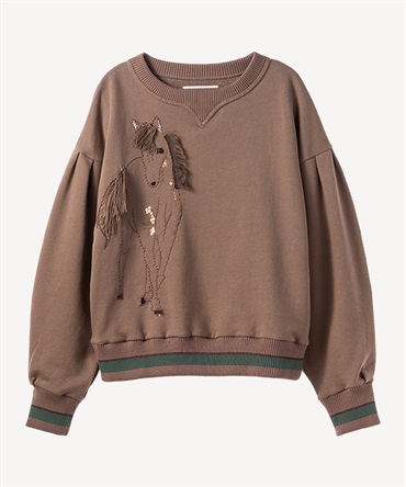 ホーススウェットプルオーバー