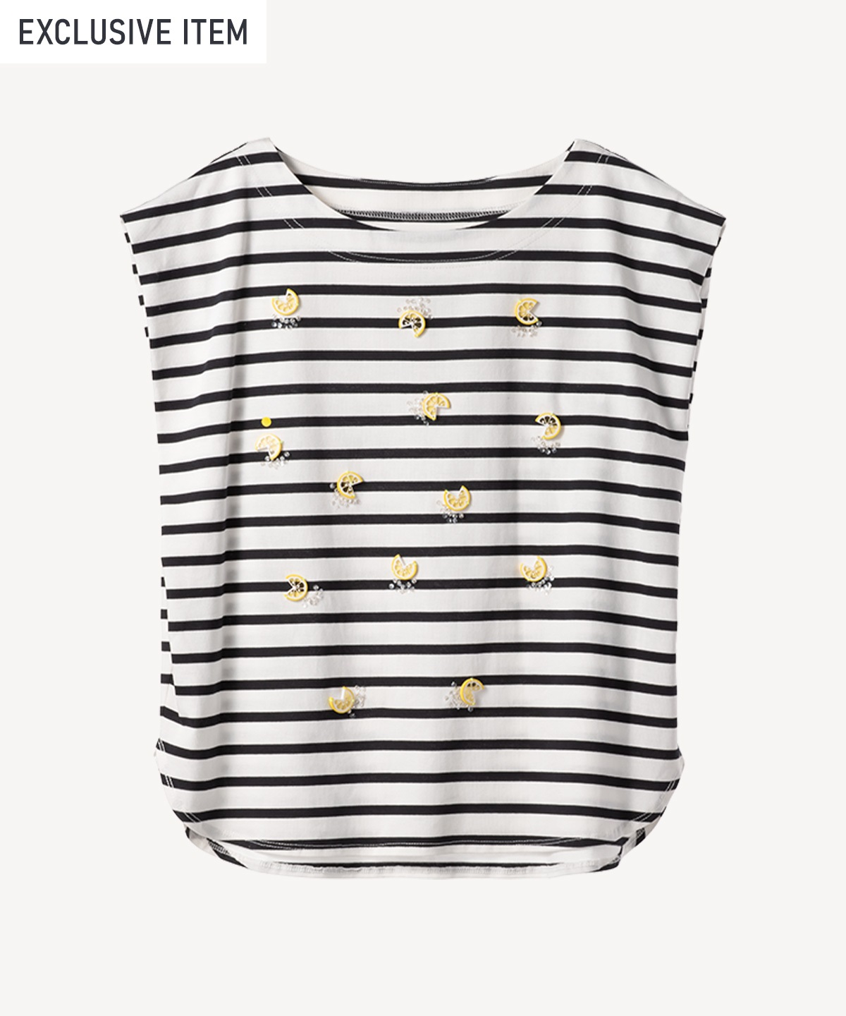 EC別注レモンカットソー(white-36)