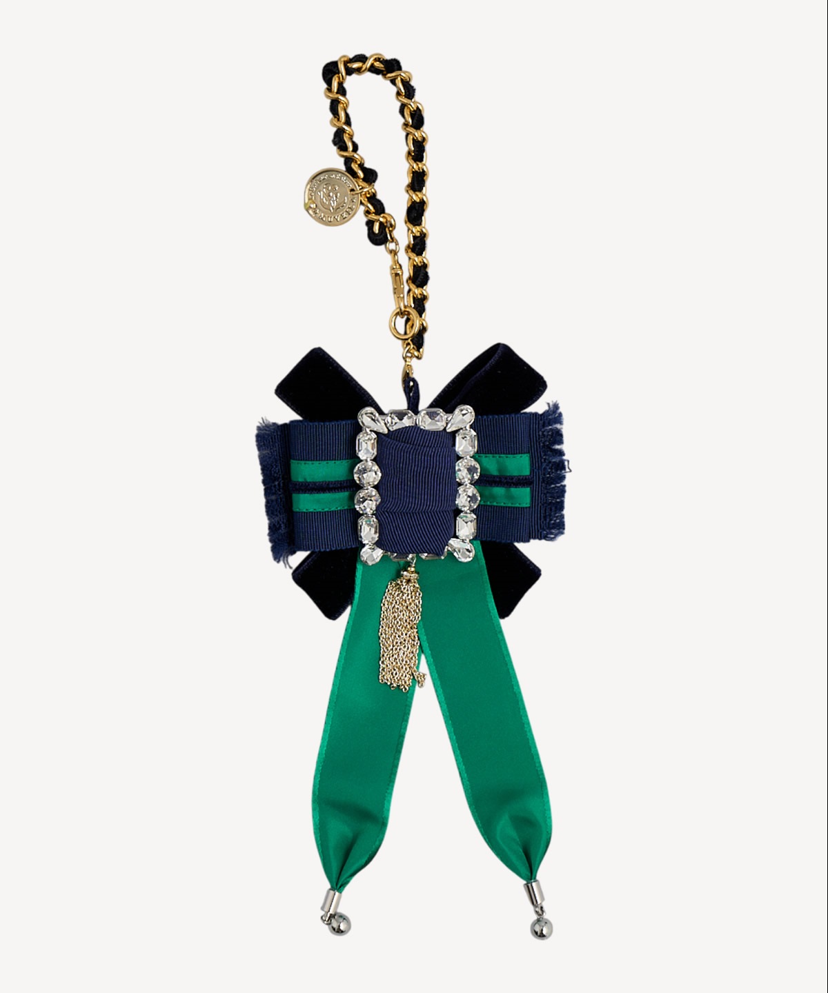 ロゼットチャーム(navy-F)