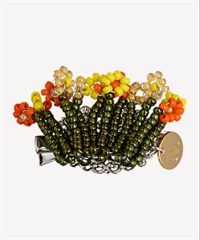 フラワーヘアピン(orange-F)