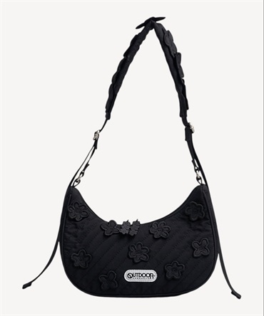 アウトドアコラボショルダーバッグ(black-F)
