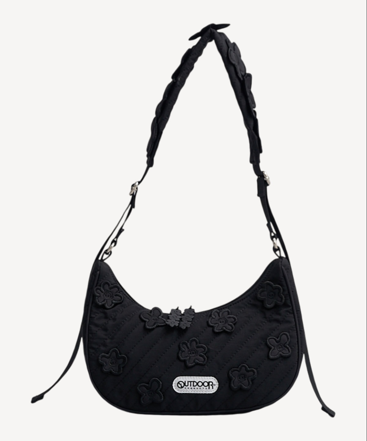 アウトドアコラボショルダーバッグ(black-F)