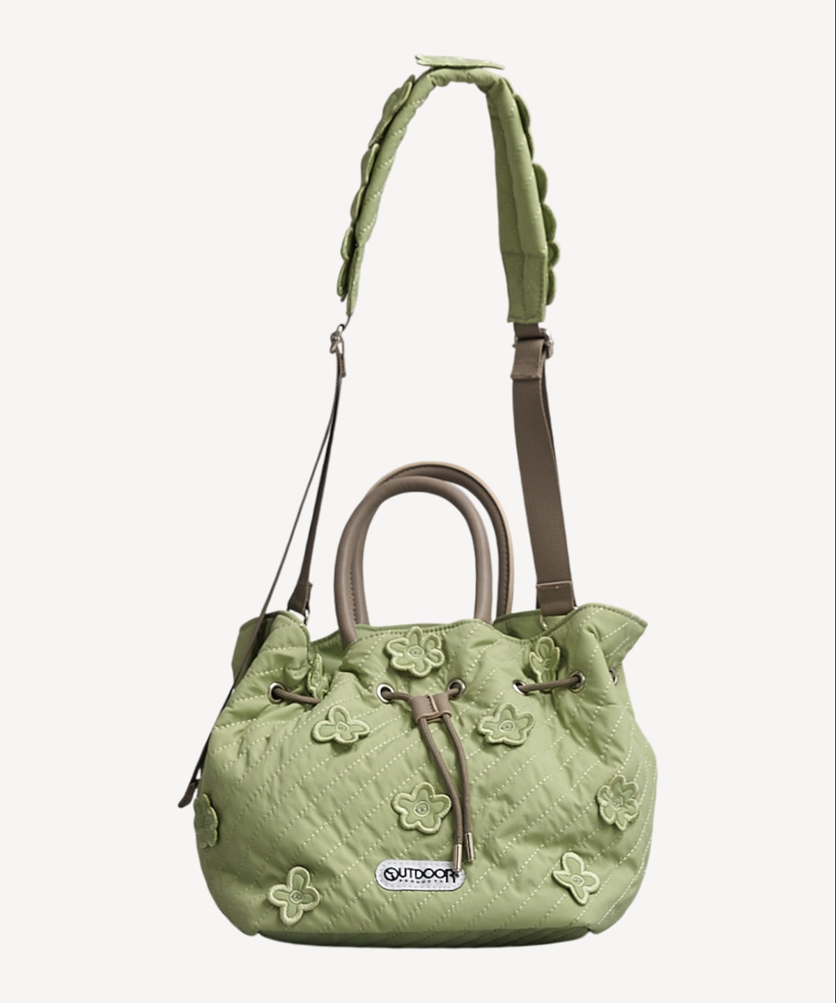 アウトドアコラボドロストバッグ(mint green-F)