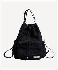 アウトドアコラボ2WAYリュック(black-F)