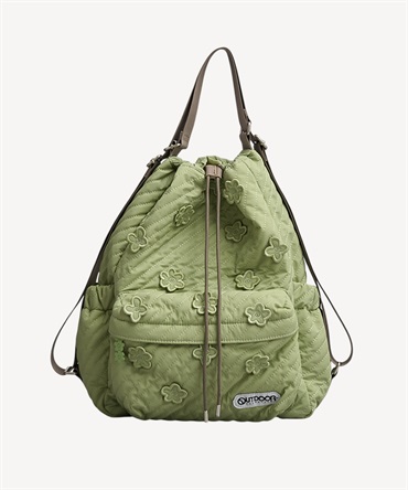 アウトドアコラボ2WAYリュック(mint green-F)