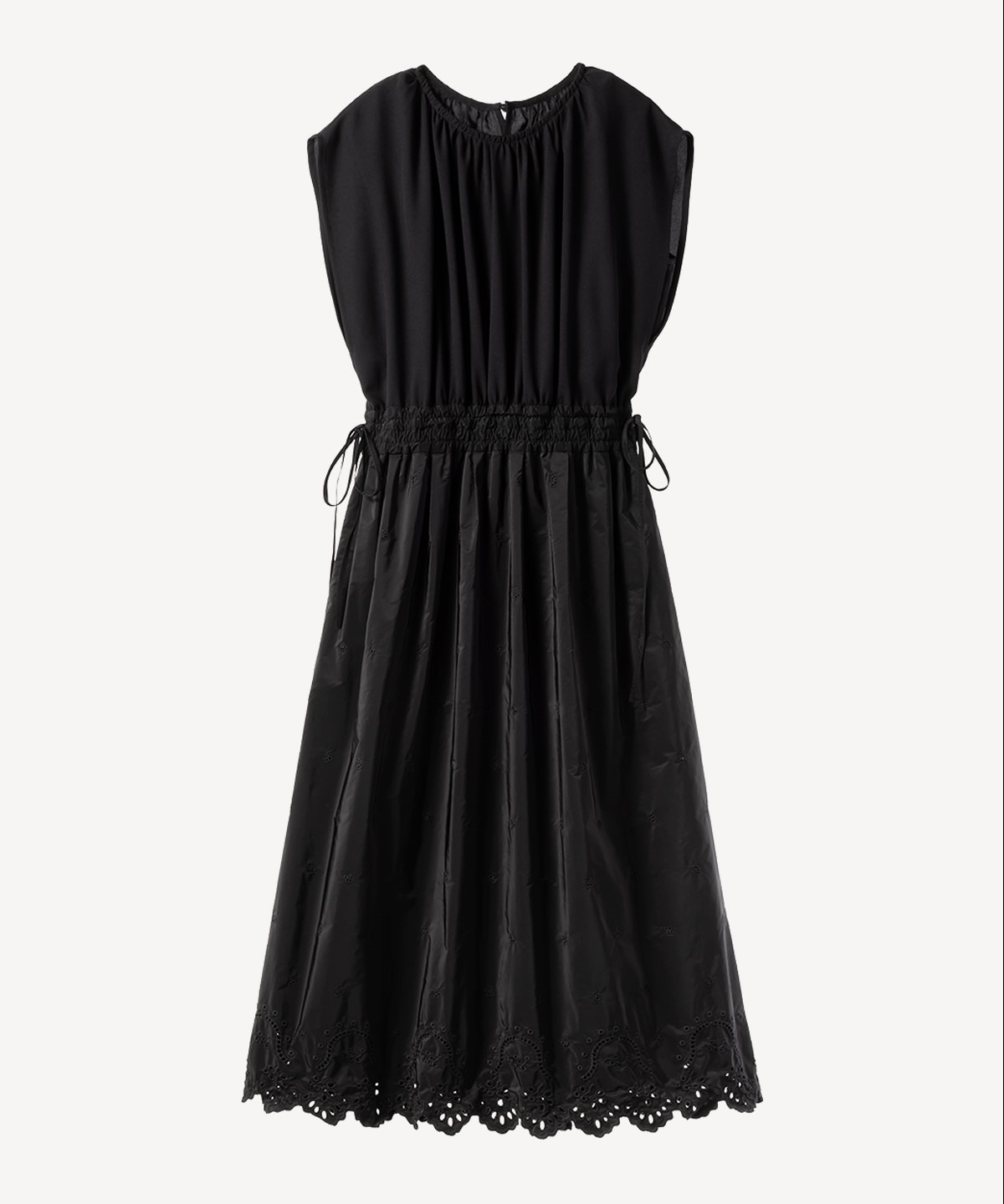 オリジナルレースドッキングワンピース(black-36)