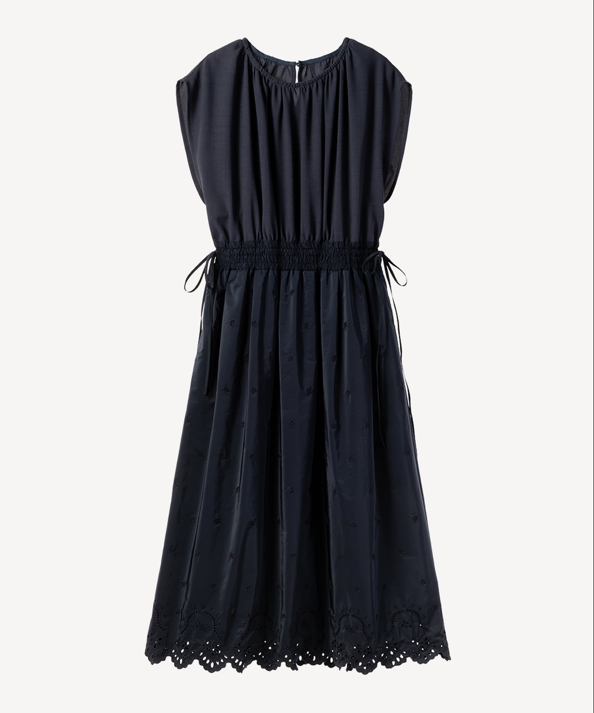 オリジナルレースドッキングワンピース(navy-36)