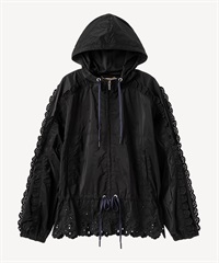 オリジナルレースジップブルゾン(black-36)