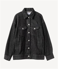 デニムジャケット(black-36)