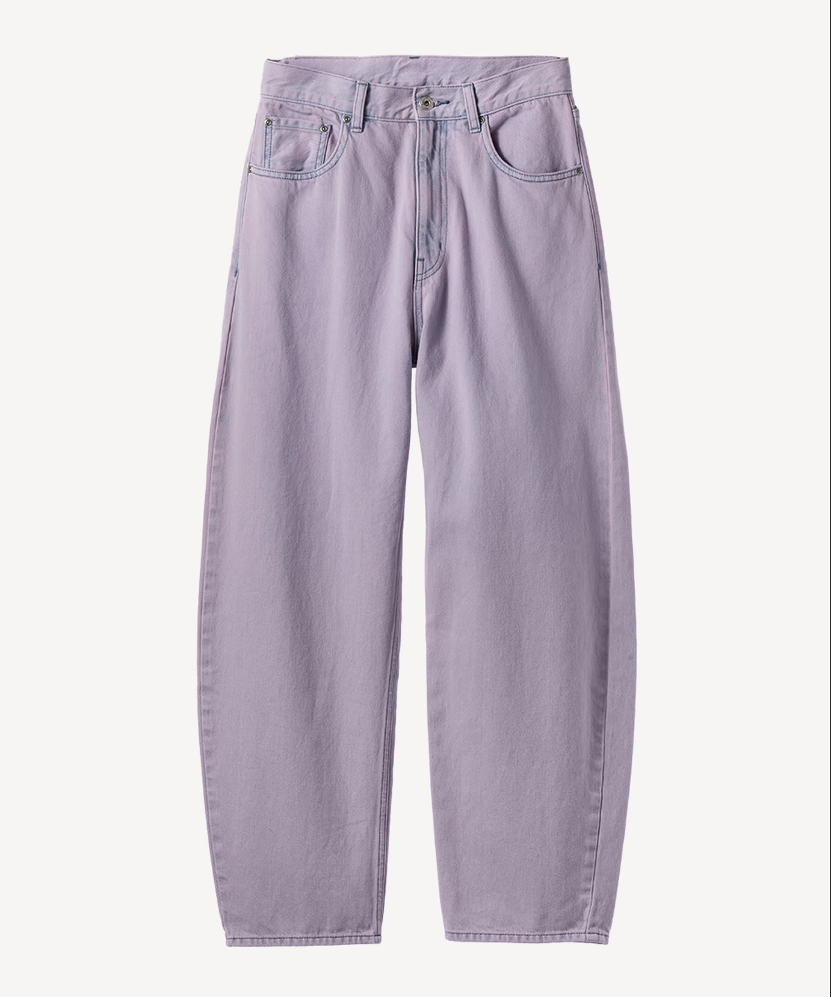 カラーリボンデニムパンツ(pink-36)