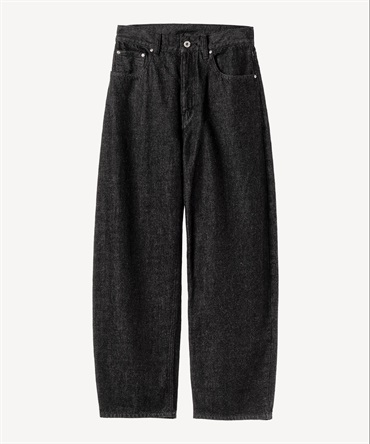 リボンデニムパンツ(black-36)