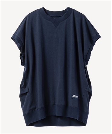 ミュベール刺繍付きプルオーバー(navy-36)