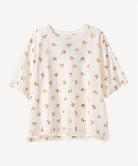 ティーカッププリントTシャツ(white-36)