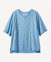 ティーカッププリントTシャツ(light blue-36)