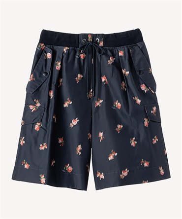 ローズショートパンツ(navy-36)