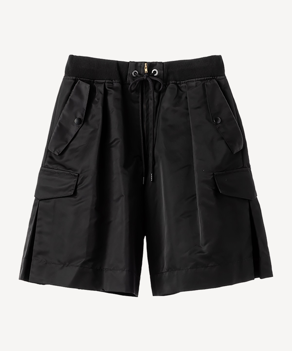 ツイルミリタリーショートパンツ(black-36)