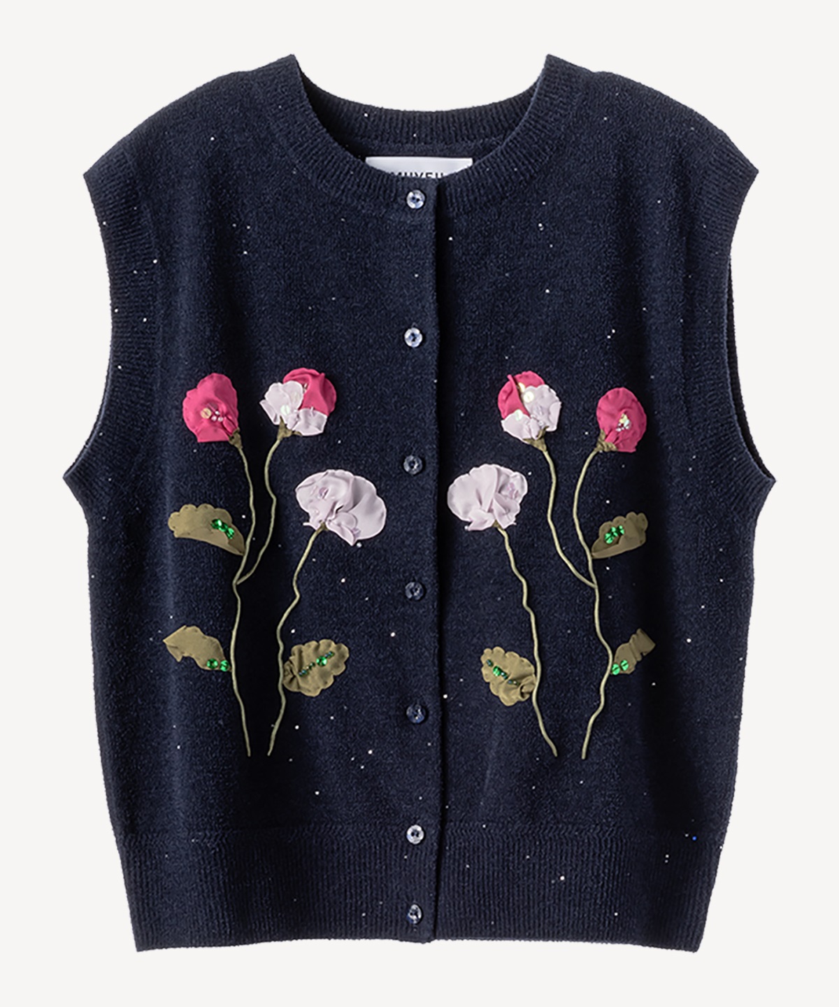 スイトピーカーディガン(navy-36)