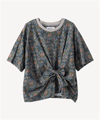ゴブランプリントTシャツ(light gray-36)