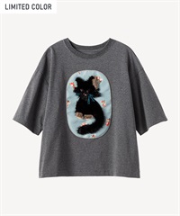 メインクーンキャットTシャツ(gray-36)