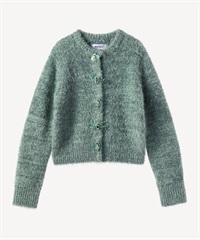 インセクトビジューカーディガン(mint green-36)