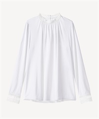 レースネックカットソー(white-36)