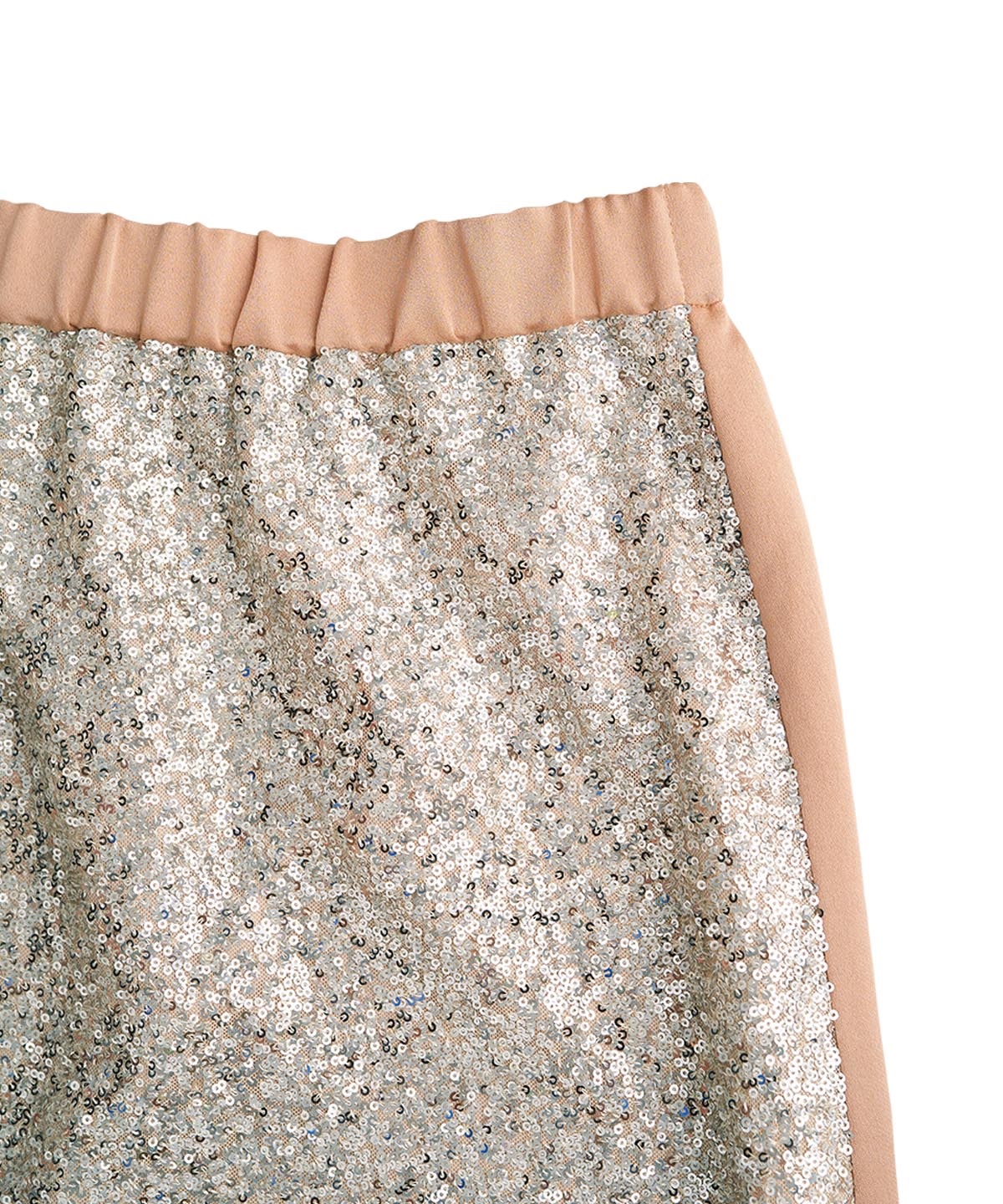 MUVEIL スパンコールカラー テンセルトップス 38｜ファッション