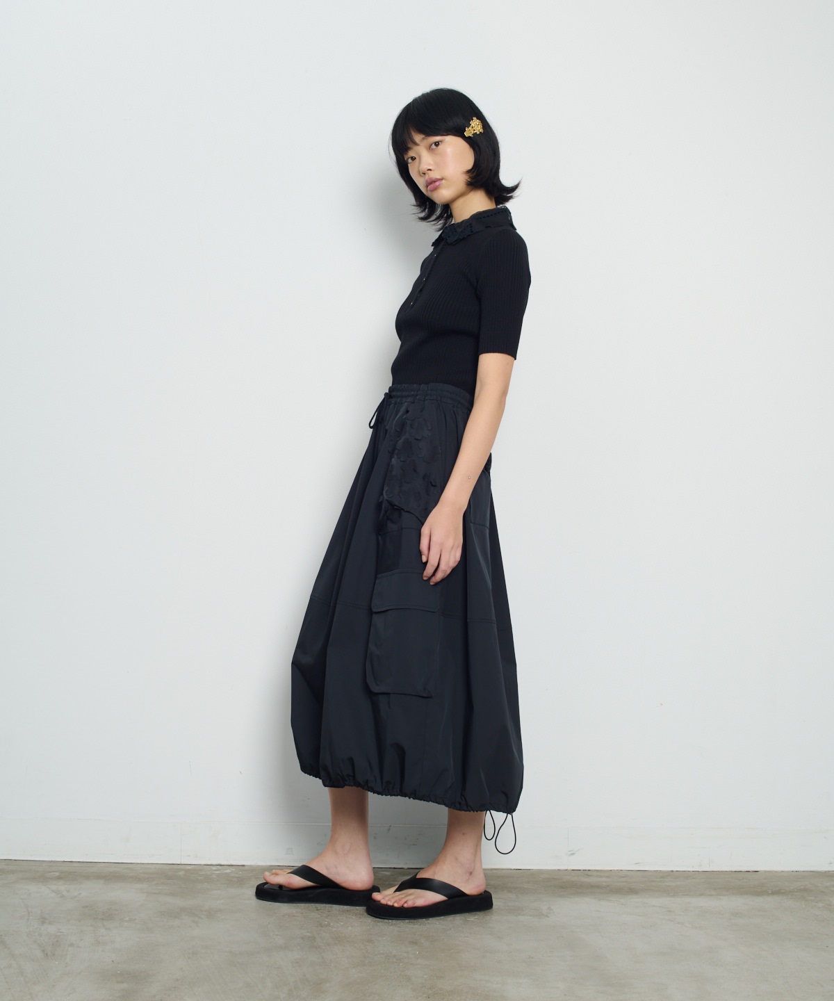 フラワーカーゴスカート | MUVEIL Online Shop